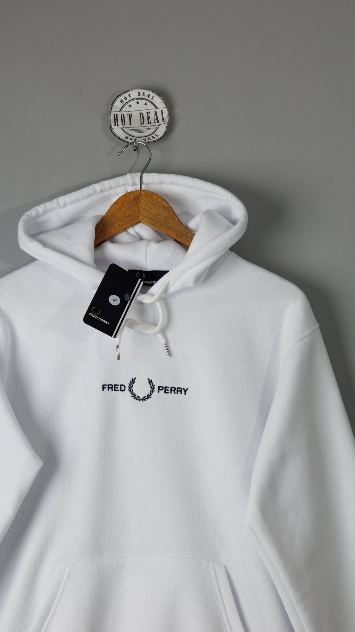 Hoodie FP Bordado Branco