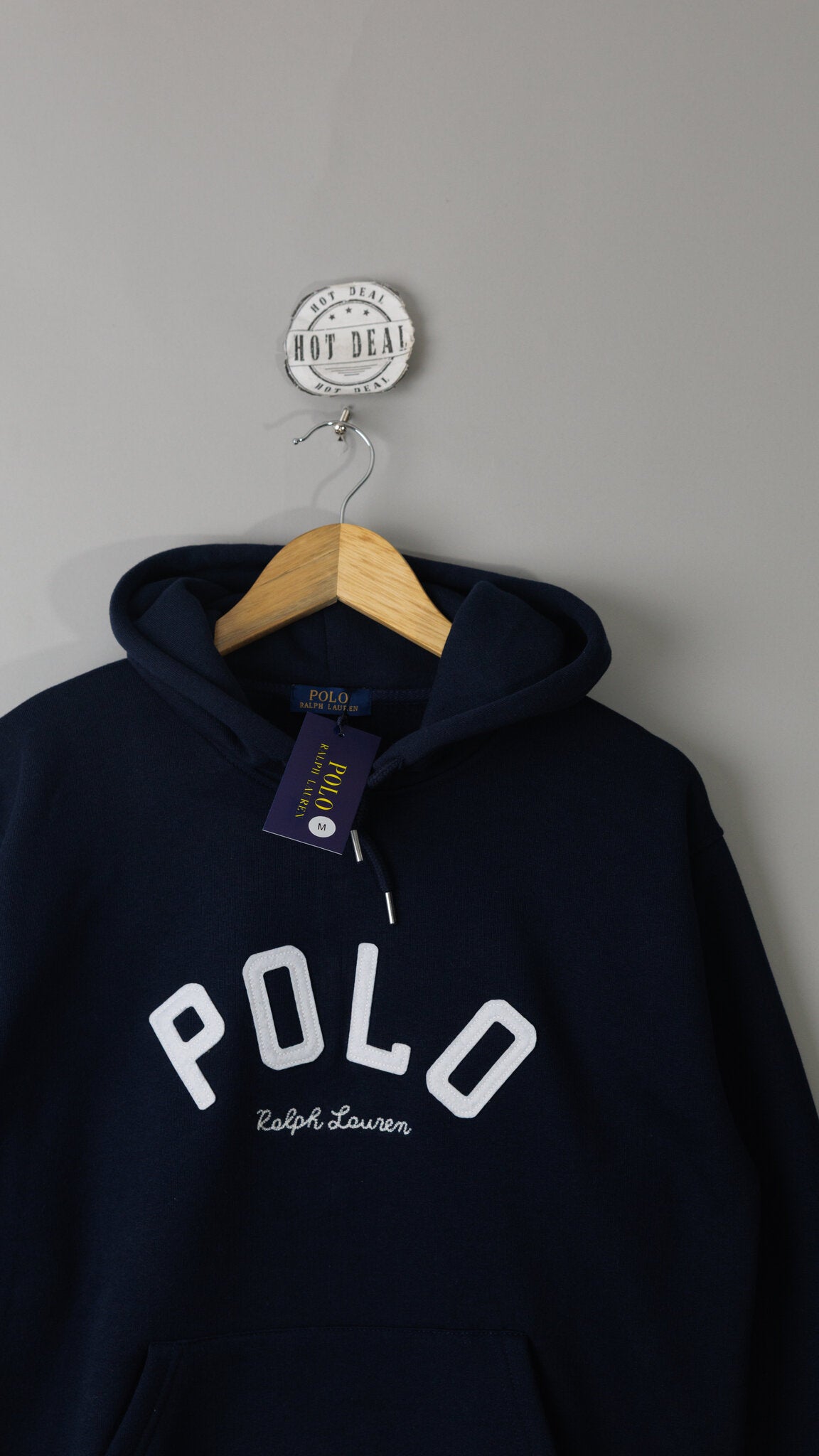 Hoodie RL Novo Marinho