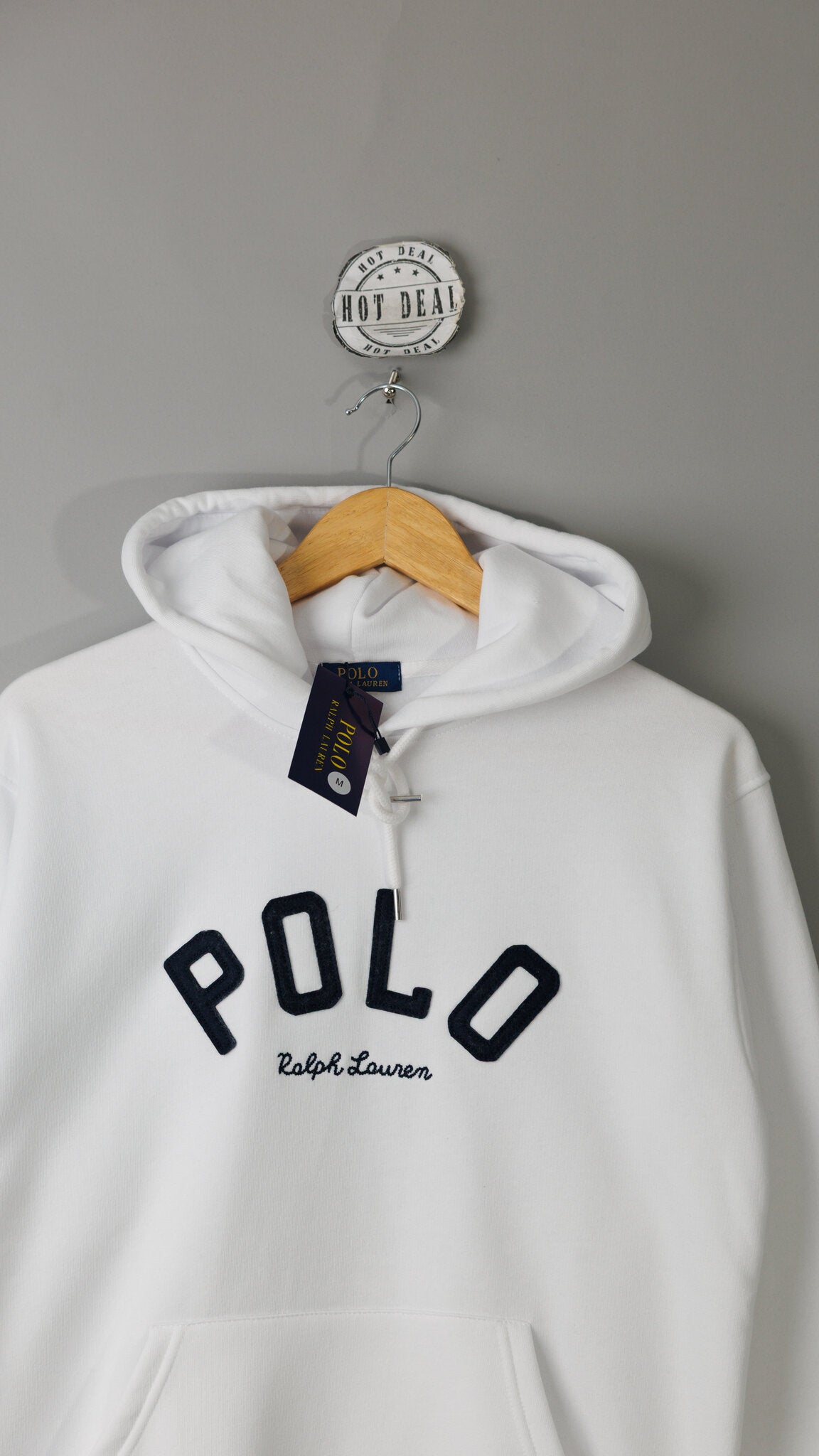 Hoodie RL Novo Branco