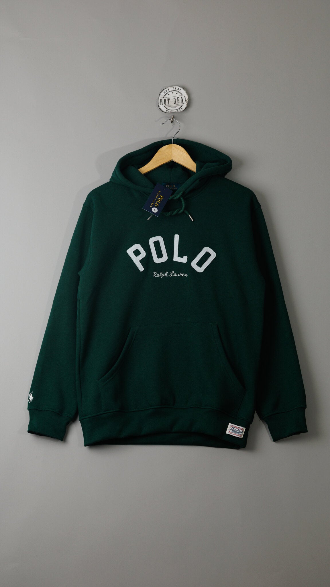 Hoodie RL Novo Verde