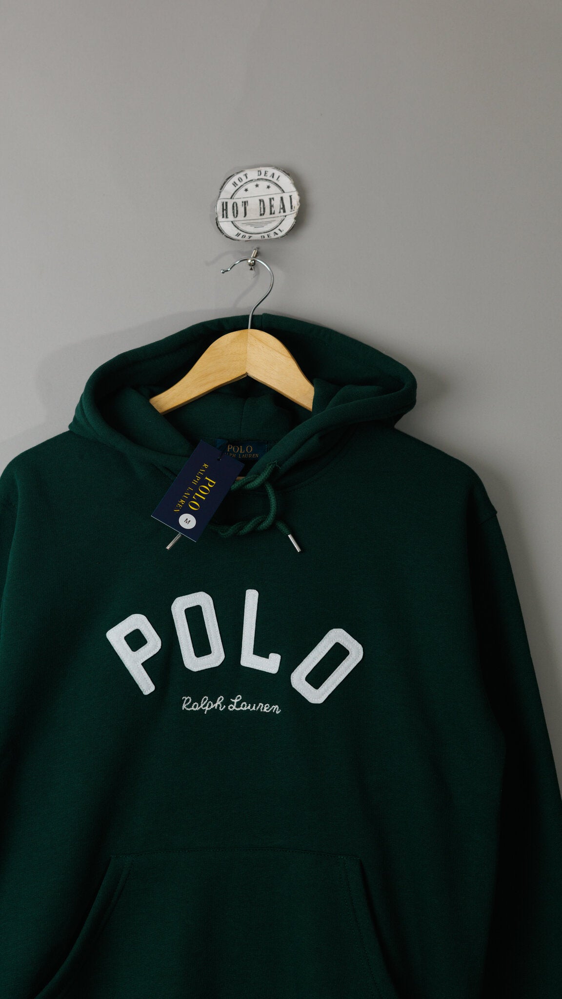Hoodie RL Novo Verde