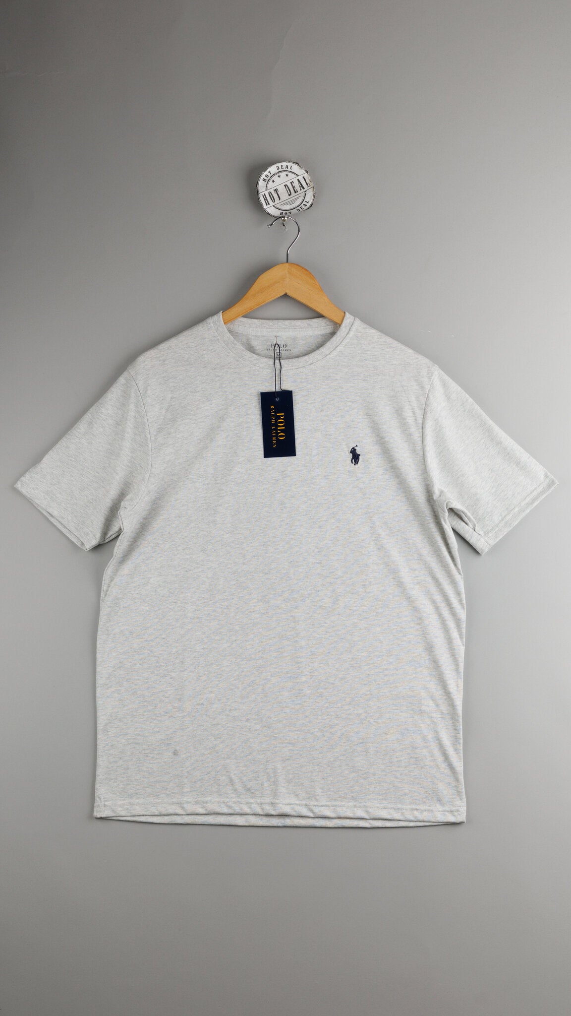 T-Shirt RL Cinzenta