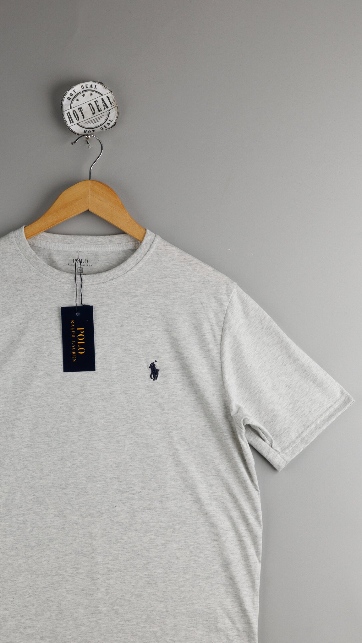 T-Shirt RL Cinzenta