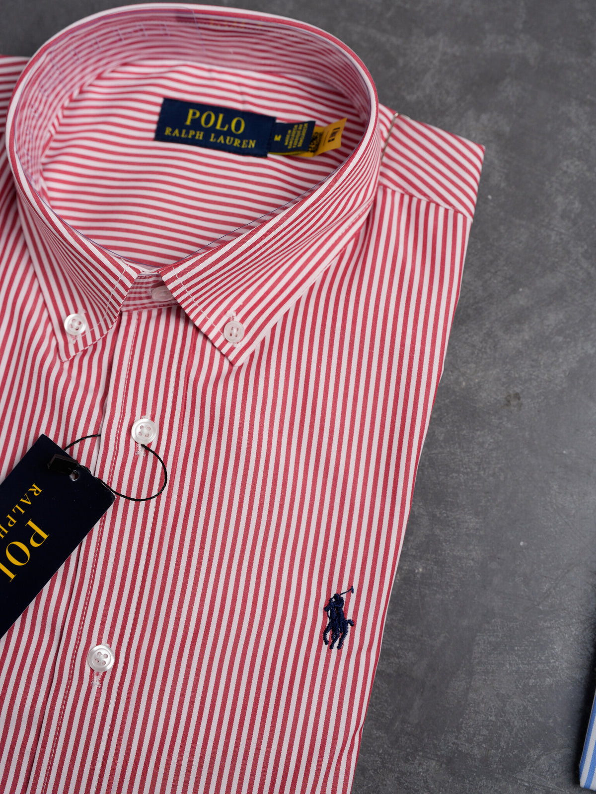 Camisa RL RIscas Vermelhas