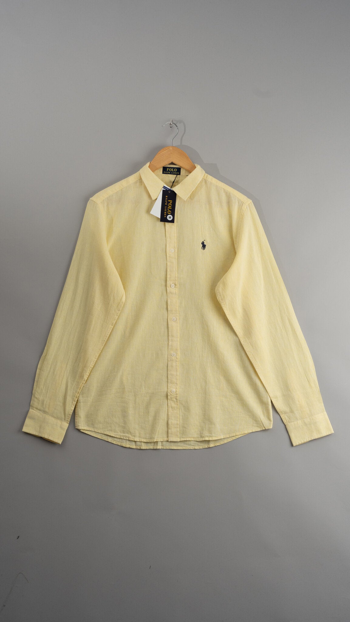 Camisa Linho RL Amarela