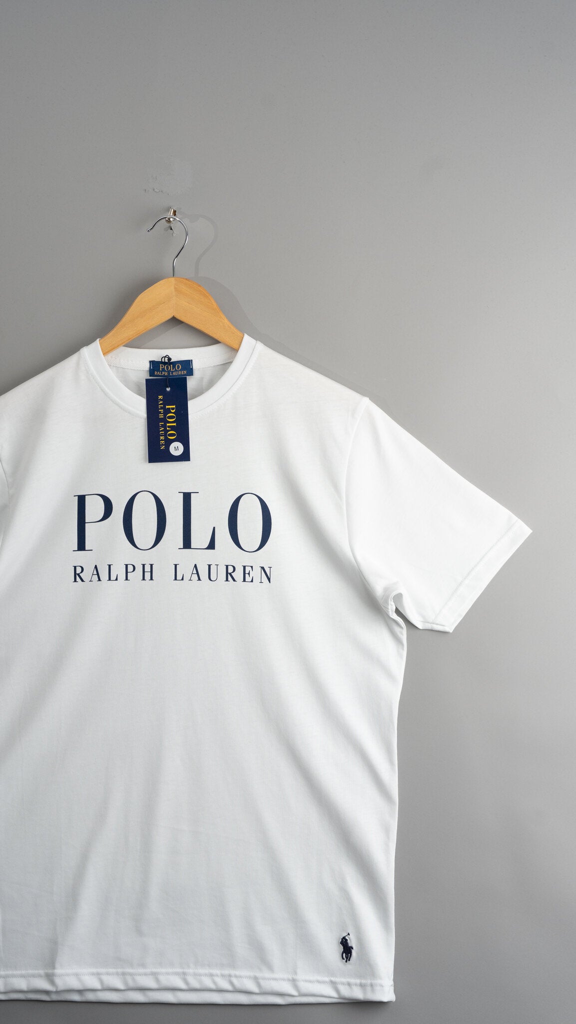 T-Shirt RL Estampada Branca
