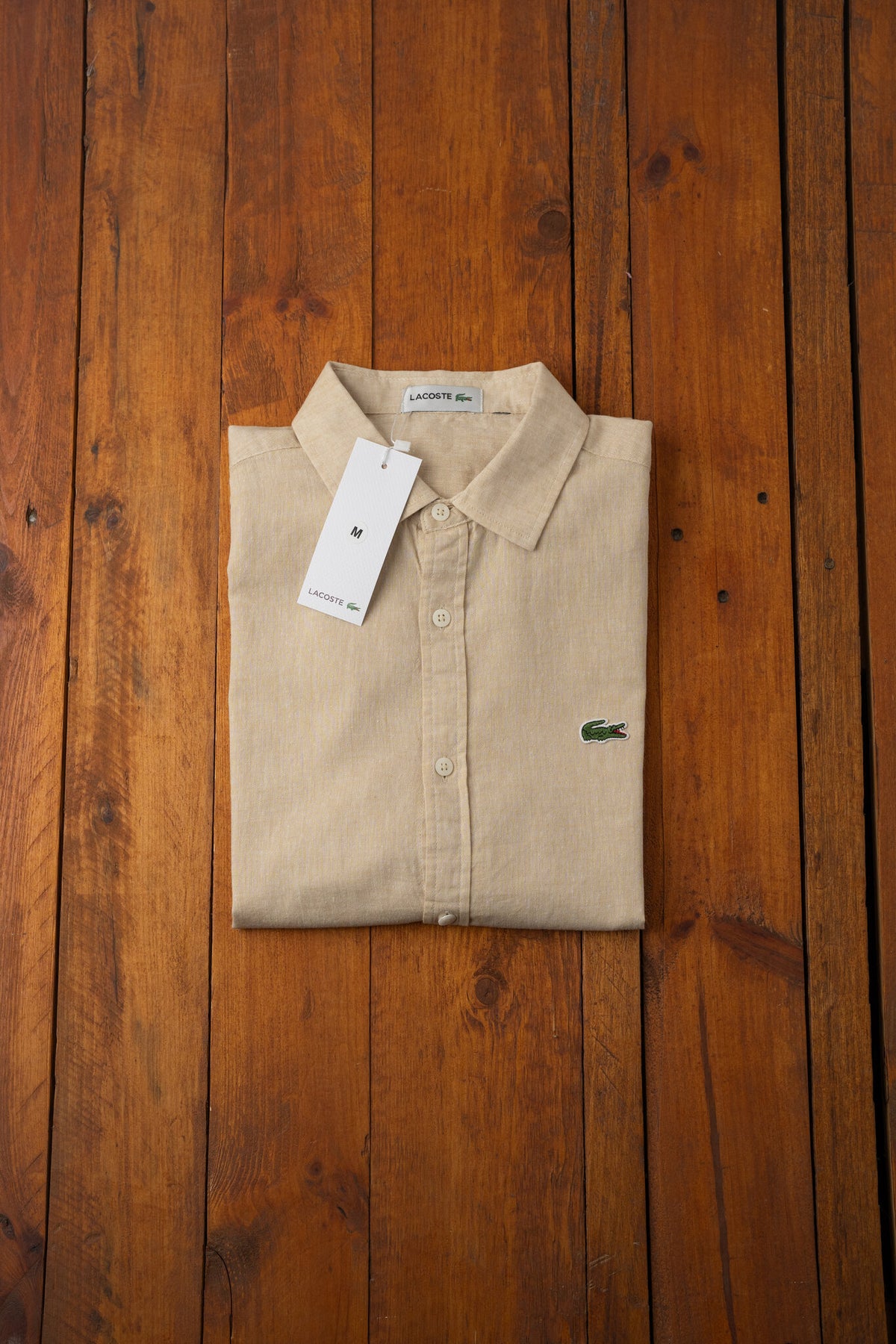 Camisa Linho Lac Bege