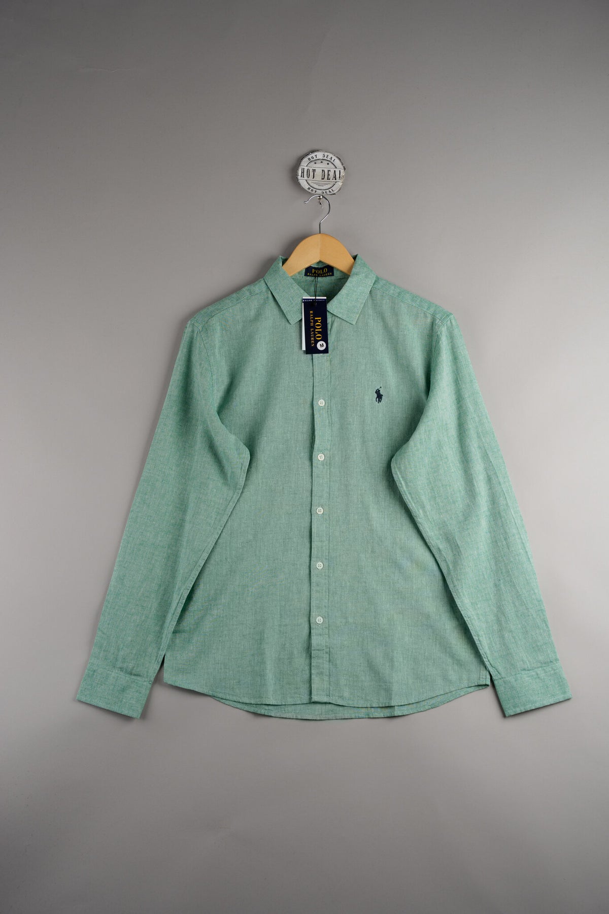 Camisa Linho RL Verde