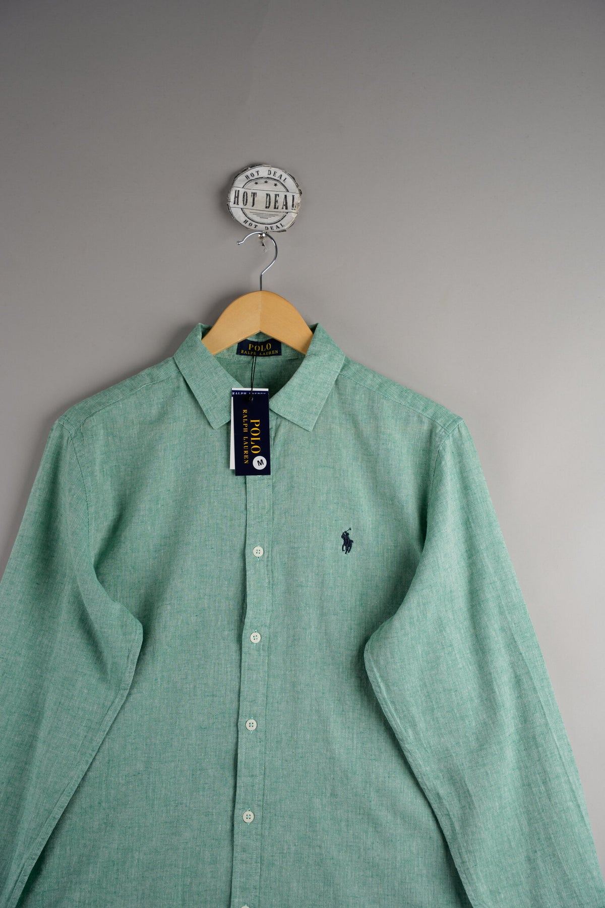 Camisa Linho RL Verde