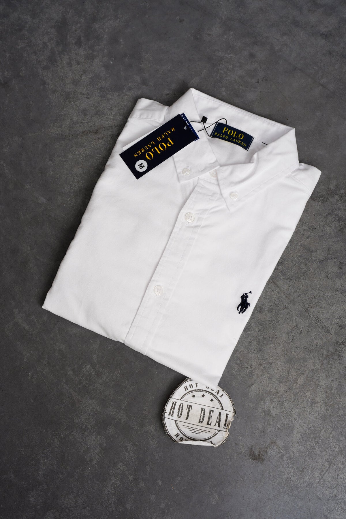 Camisa RL Oxford Branca
