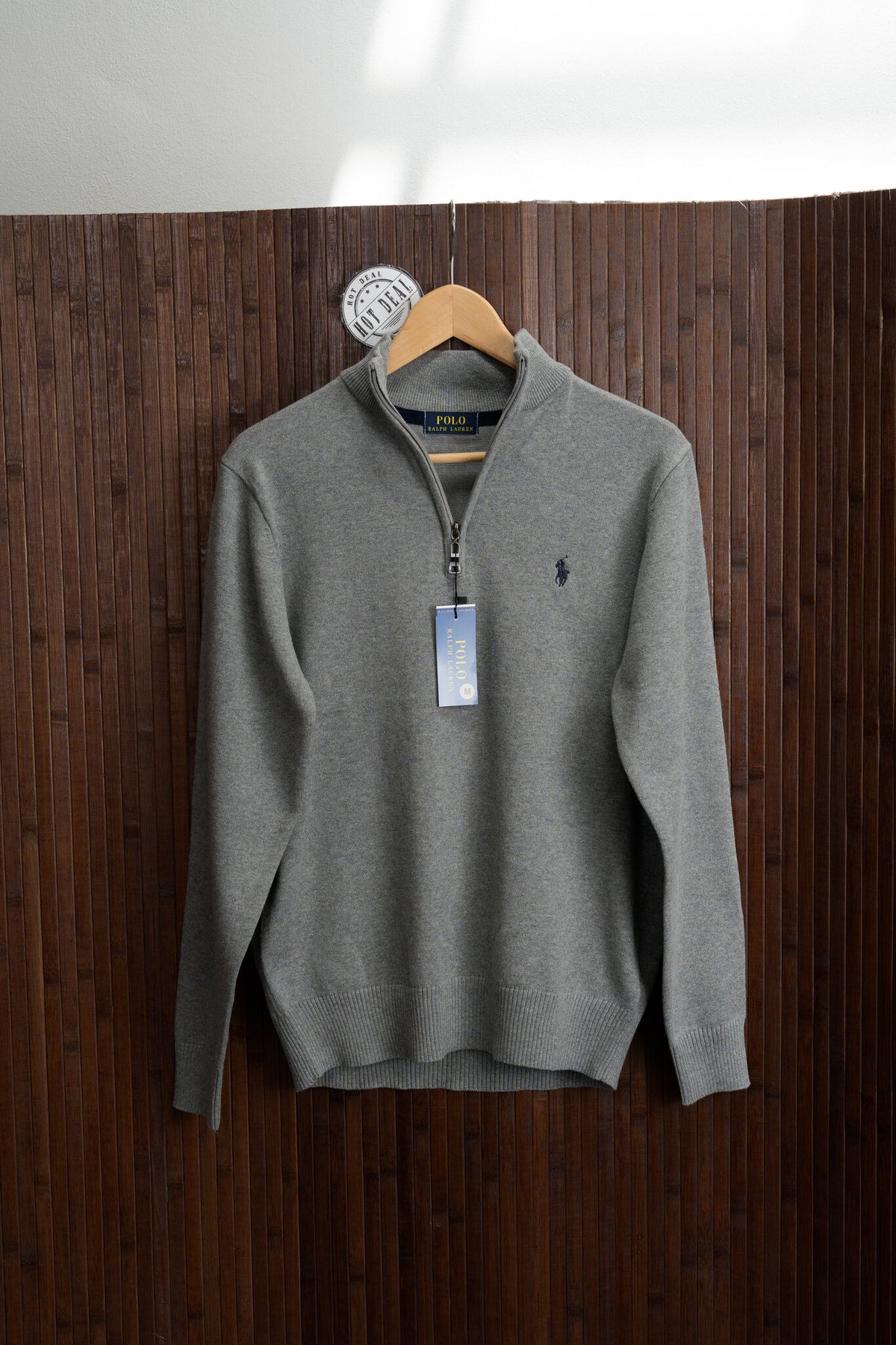 Pullover RL Cinzento